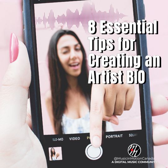 Tips for Creating an Artist BIO